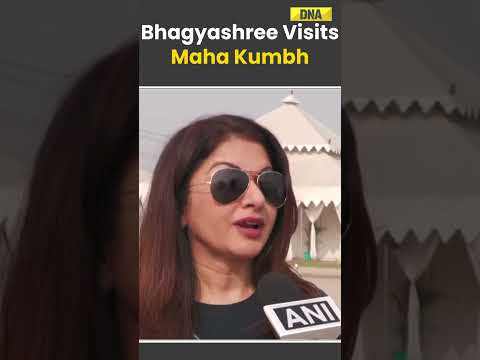 Maha Kumbh 2025: Actress Bhagyashree Visits Prayagraj With Family, Says UP Government Has Done......