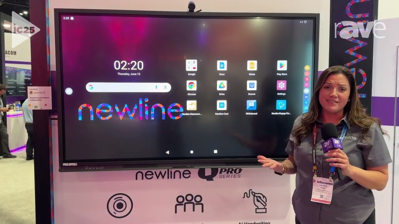 InfoComm 2025: Newline Interactive Presents Q Pro 75