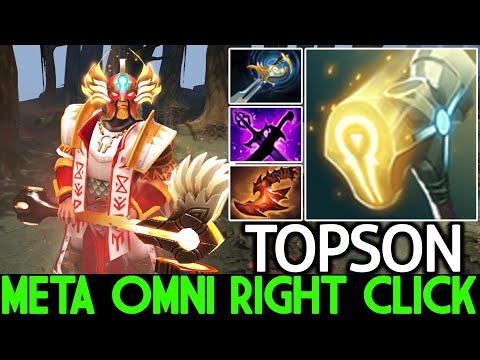 TOPSON [Omniknight] Everything Can Work Omni Right Click Dota 2