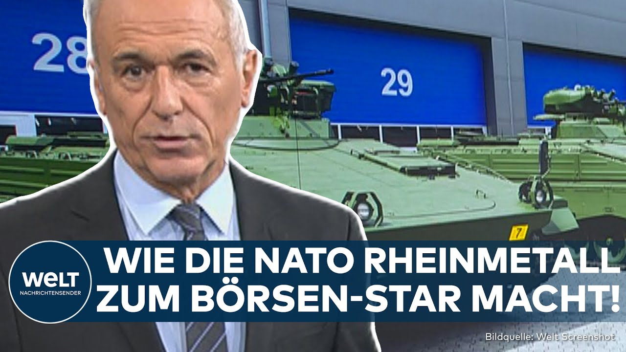 WIRTSCHAFT: NATO-Rüstungsausgaben treiben Rheinmetall auf Rekordkurs – Umsatz und Gewinn steigen!
