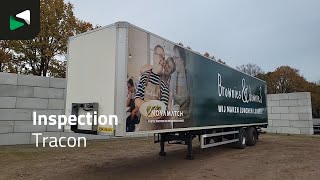 Semi-remorque fourgon Tracon Tailgate Steering Axle | Image 4 - Autoline