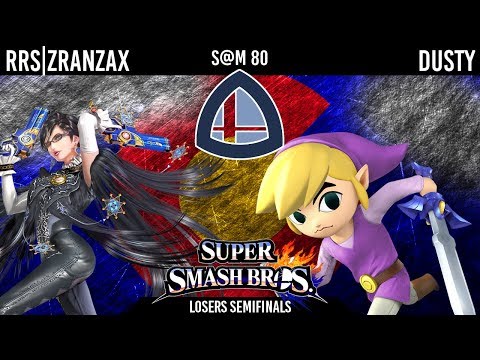 Sm4sh@Mines 80 - RRS|Zranzax (Bayonetta) Vs. Dusty (Toon Link) - Losers Semifinals