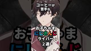 コーヒーが苦手なお子ちゃまにじさんじライバー2選 #にじさんじ #vtuber #長尾景 #佐伯イッテツ