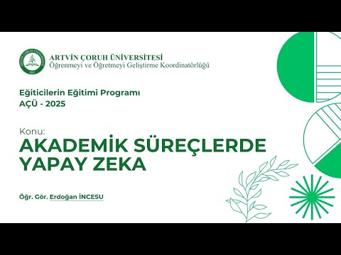Oturum 3 video kaydı