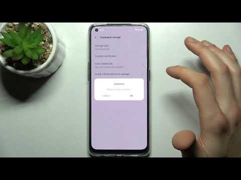 How to Clear Credentials on OPPO RENO 5 LITE - Remove Credentials