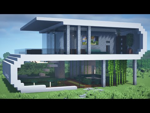 ULTIMATE MINECRAFT CURVED HOUSE BUILD TUTORIAL