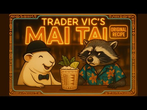 🌺 Trader Vic’s Original MAI TAI | Classic Tiki History + Recipe