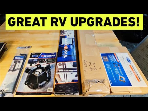 RV Upgrades you should consider! Morryde Cord Keeper, Latch Extender, Safe-T-Rail, X-Factor, SRE4000