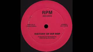 HISTORY OF HIP HOP * Double Dee & Steinski * RPM Records RPM101