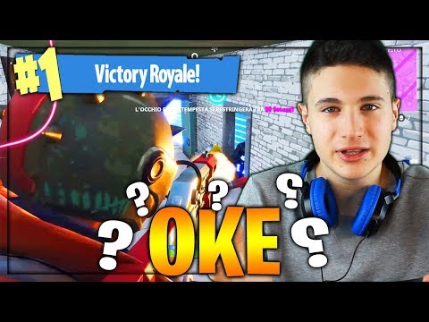 THE WEIRDEST SOLO VICTORY ROYALE I'VE EVER DONE! Fortnite Battle Royale, okay?