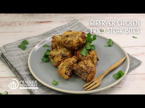 Chicken Fried Steak Air Fryer Minis
