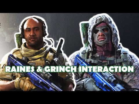 Call of Duty: Modern Warfare Operator Interaction  - Raines and Grinch