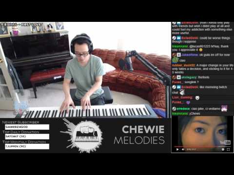 Utada Hikaru - First Love Piano Improvisational Cover