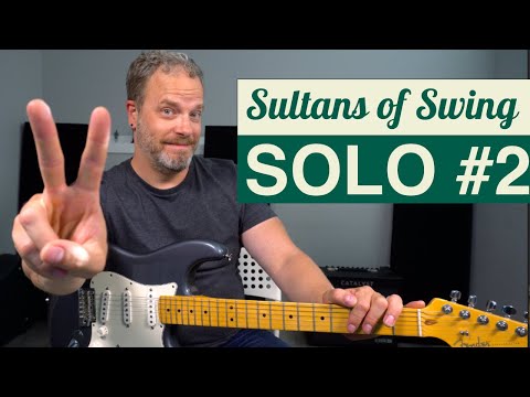 How to Play "Sultans of Swing" Guitar Solo 2 - Dire Straits