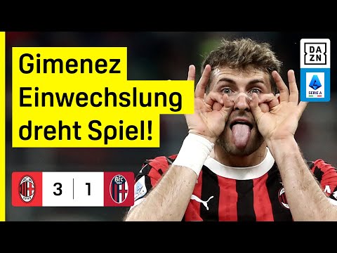AC Milan - FC Bologna | Serie A | DAZN Highlights