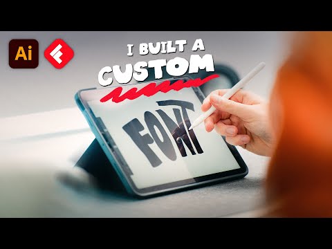 How To Create a Font In Illustrator Step by Step