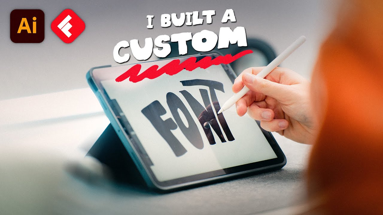 How To Create a Font In Illustrator Step by Step