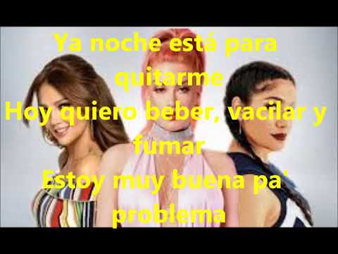 Leslie Shaw, Thalía, Farina   Estoy Soltera  Letra