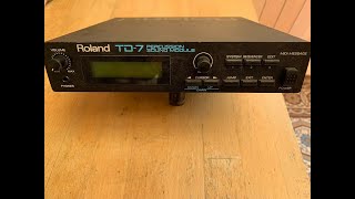 Video thumbnail for Roland TD7 Drumset Demonstration by brak 0777