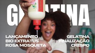 Resenha Lançamento Bio Extratus Gelatina Rosa Mosqueta - TIPO4