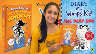 Diary of A Wimpy Kid Awesome Friendly Adventure & The Deep End Cover Reveal