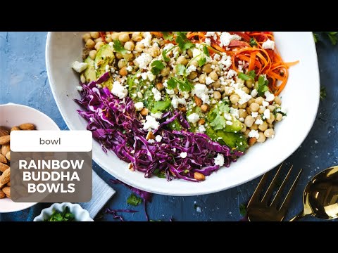 Rainbow Buddha Bowls Recipe | Kelsey Nixon