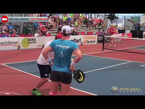Pre-Recorded Live: Mixed Pro Consolation Bracket SEMI - Minto US Open Pickleball Championships 2017