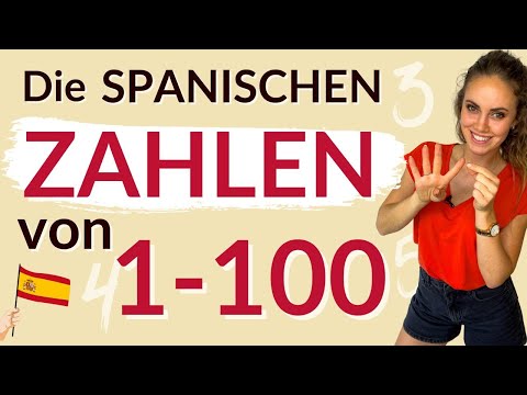 1 2 3 auf Spanisch - Spanische zahlen von 1-100 lernen
