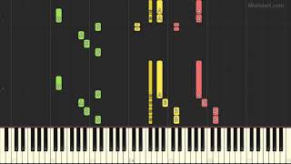 Paul Simon - Mother and Child Reunion (Piano Tutorial) [Synthesia]