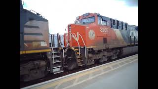 Railfanning At The VIA Rail Station in Sarnia ON August 26 2025