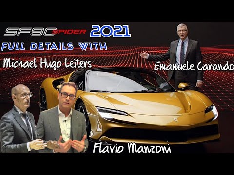Thumbnail for 2021 Ferrari SF90 Spider - Ferrari Review with Flavio Manzoni & Michael Hugo Leiters -Cars Top Speed by Flavio Manzoni