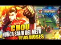 CHOU TOP GLOBAL JUEGA ASI,EL DIOS DE LAS PATADAS VOLADORAS 😱 | SEASON 18 | MOBILE LEGENDS ESPAÑOL CHOU TOP GLOBAL JUEGA ASI,EL DIOS DE LAS PATADAS VOLADORAS 😱 | SEASON 18 | MOBILE LEGENDS ESPAÑOL