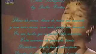 Lágrima (Fado Portugués) by Dulce Pontes.avi