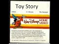 FAKE Original VHS Opening Toy Story UK Pre Cert Custom Fanmade Tape 1995