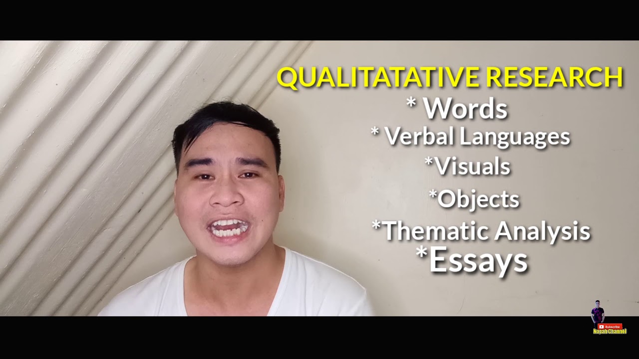 Putar video Ano nga ba ang QUALITATIVE RESEARCH SA QUANTITATIVE RESEARCH Tara! Alamin. sekarang Ano nga ba ang QUALITATIVE RESEARCH SA QUANTITATIVE RESEARCH Tara! Alamin.