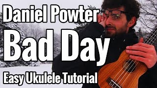 Daniel Powter - Bad Day - Ukulele Tutorial With Play Along