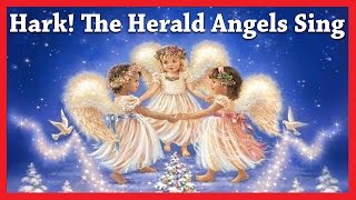 Hark! The Herald Angels Sing | Christmas Songs And Carols For Kids With Lyrics