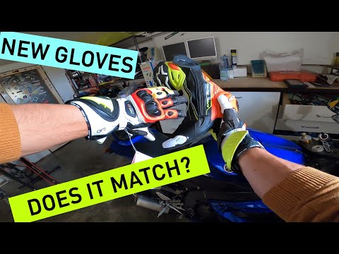 ALPINESTARS SuperTech gloves unbox + review