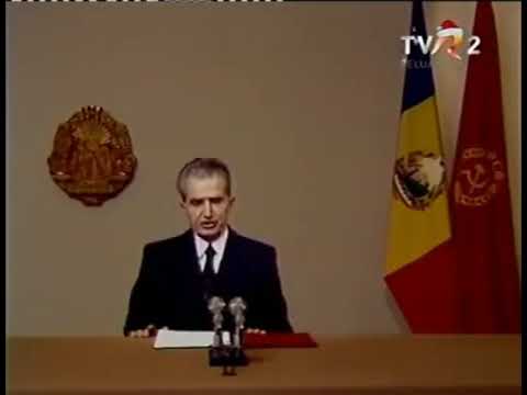 Nicolae Ceausescu - Romania - last new year's eve speech 1988