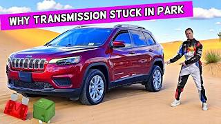 Why Jeep Cherokee Transmission Stuck In Park Cannot Shift To Drive Neutral Reverse 2014 2015 2016 20