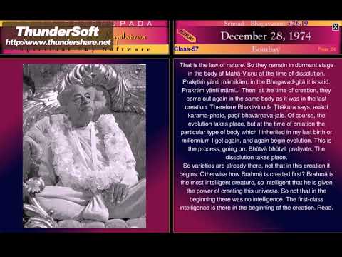 SB- CANTO 3-26.19 (1974) BOMBAY, JUHU