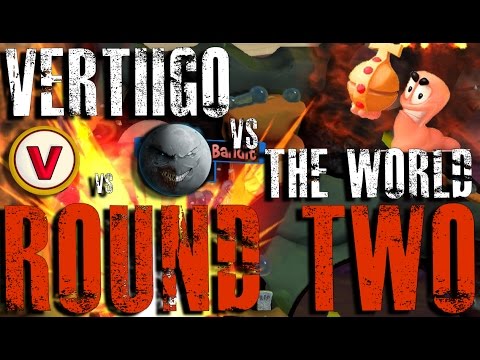 WORMS REVOLUTION: VERTiiGO vs MR MOON | ROUND TWO