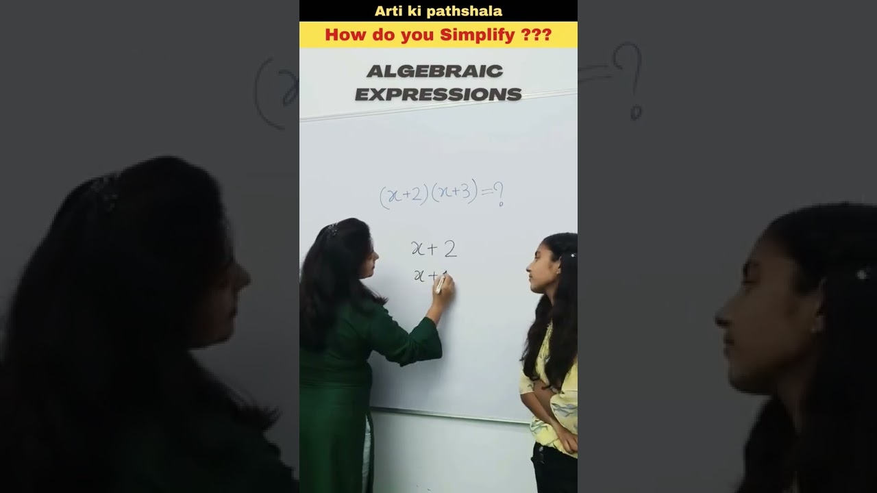 🤔How to simplify algebraic expressions Algebraic Expressions/Short Tricks #shorts #shortsfeed