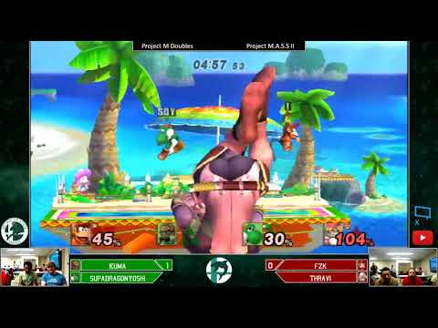 Project M.A.S.S II Doubles: Kuma\SupaDragonYoshi Vs. Thravi\FZK