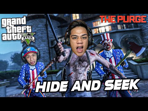 HIDE and SEEK PURGE sa Military Base | GTA 5 RP