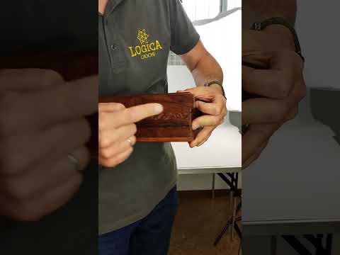 Rompicapo Scrigno Segreto - CARVED BOX by Jean-Claude Constantin - Soluzione - Solution -