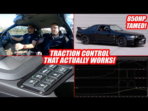 Traction Control That Actually Works! 1000HP R33 SKYLINE GTR - Motive Tech