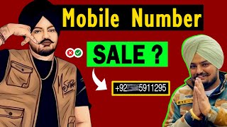 Sidhu Moose Wala's Fan Purchase Mobile Number in 1 Lakh ! Explain Moosewala Songs | Leaked Video