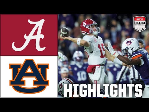 Iron Bowl: Alabama Crimson Tide vs. Auburn Tigers | Full Game Highlights | ESPN College Football