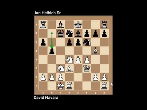 Middlegame Chess Strategy by David Navara | Brilliant Queen Sacrifice to beat Sicilian Defense